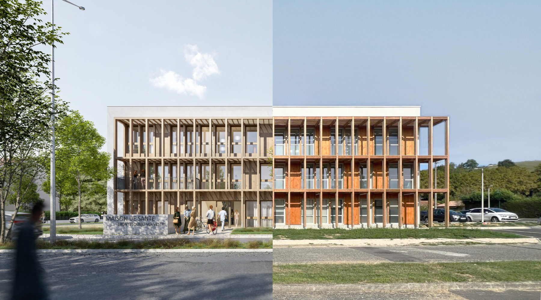 La « Bastide verticale » – Maison de santé de Montesquieu Volvestre