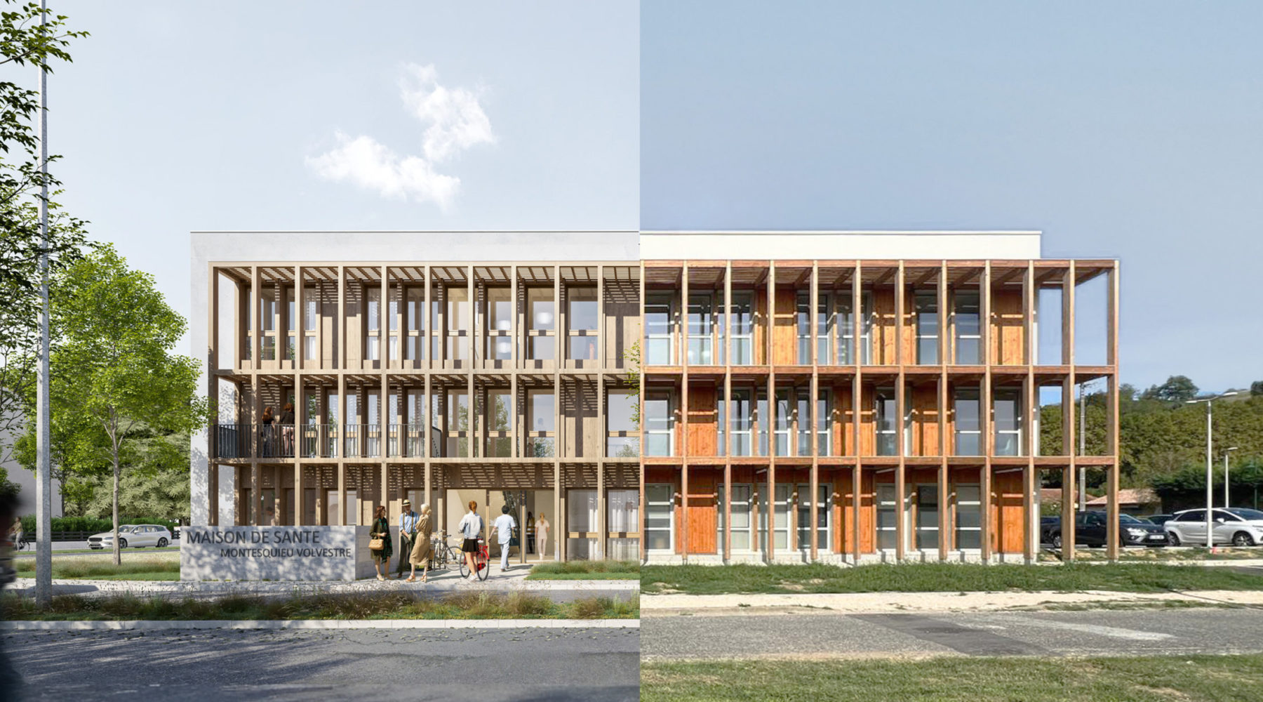 La « Bastide verticale » – Maison de santé de Montesquieu Volvestre