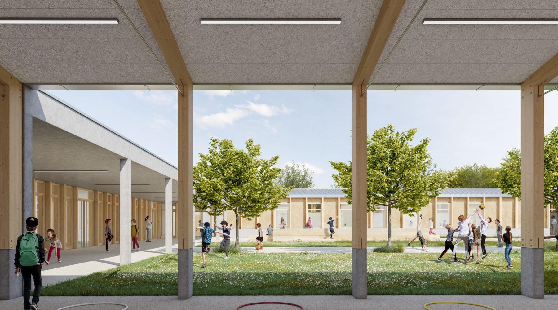 Extension et restructuration du groupe scolaire de Labastide Saint-Sernin